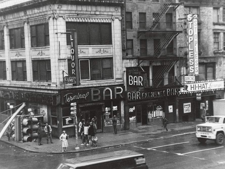 The bar shot from the Port Authority. (1981)