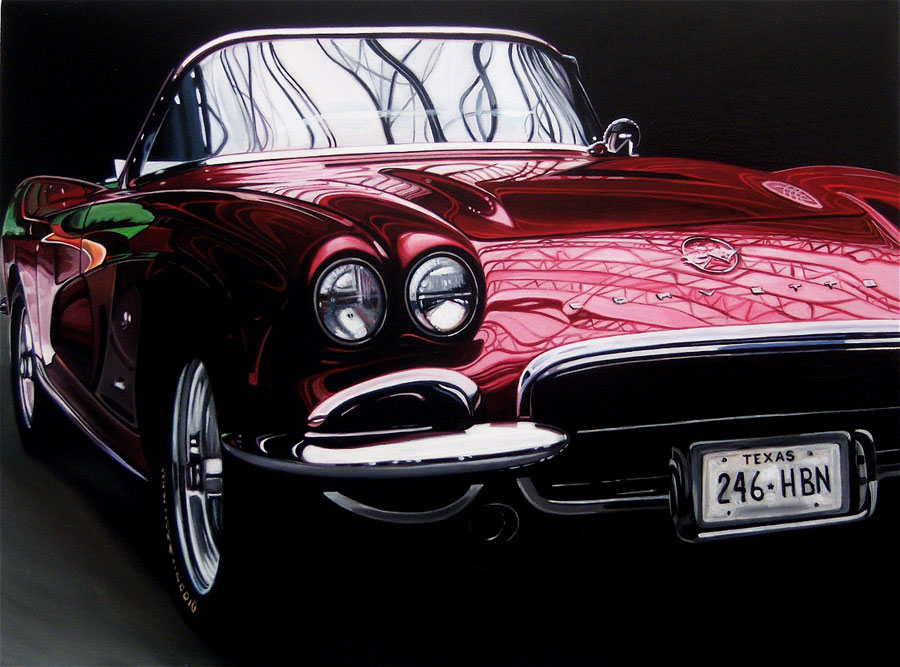 ‘62 Corvette
2008, oil on canvas, 18” x 24”