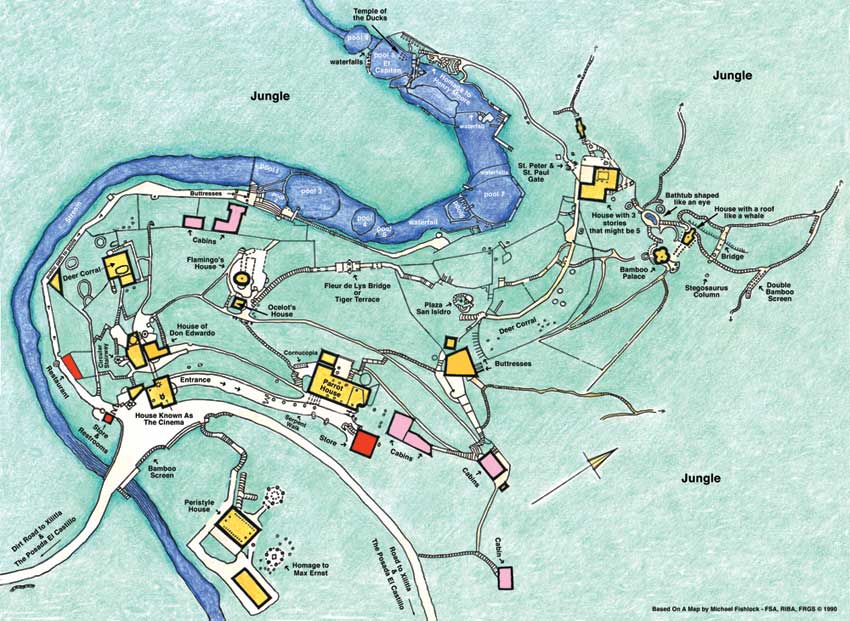 Based on a map by Michael Fishlock - FSA, RIBA, FRGS c.1990 (Michael Fishlock, 1990)