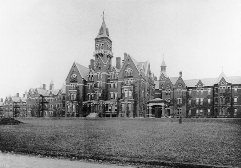 Danvers State Hospital, Danvers, Mass. Closed in 1990.