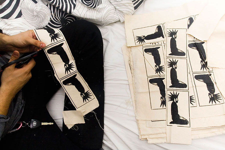 Early Taqwacore paraphernalia in the making, 2005