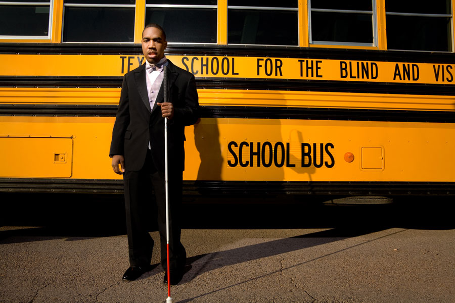Malcom
From the series Blind Prom
Prom Night at the Texas School at the Blind and Visually Impaired, 2008