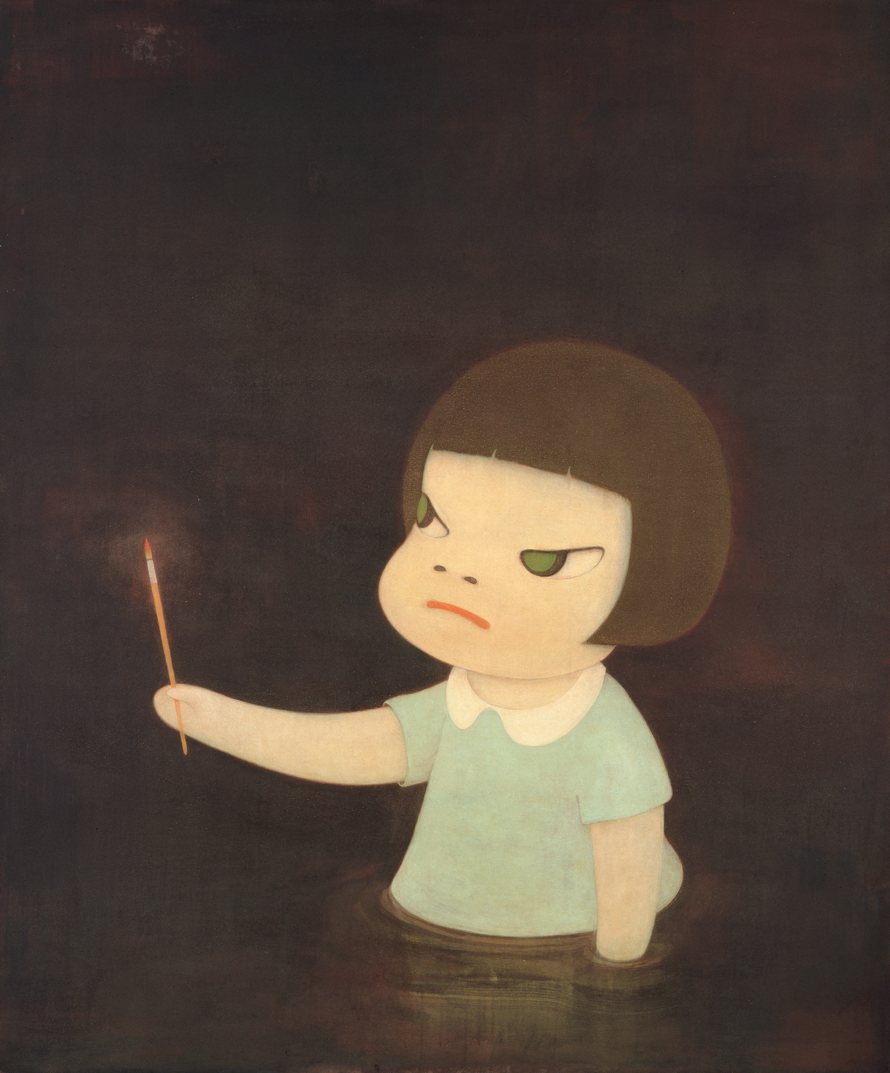 The Little Judge, 2001, Acrylic on Canvas, 194.3 x 162.2 cm