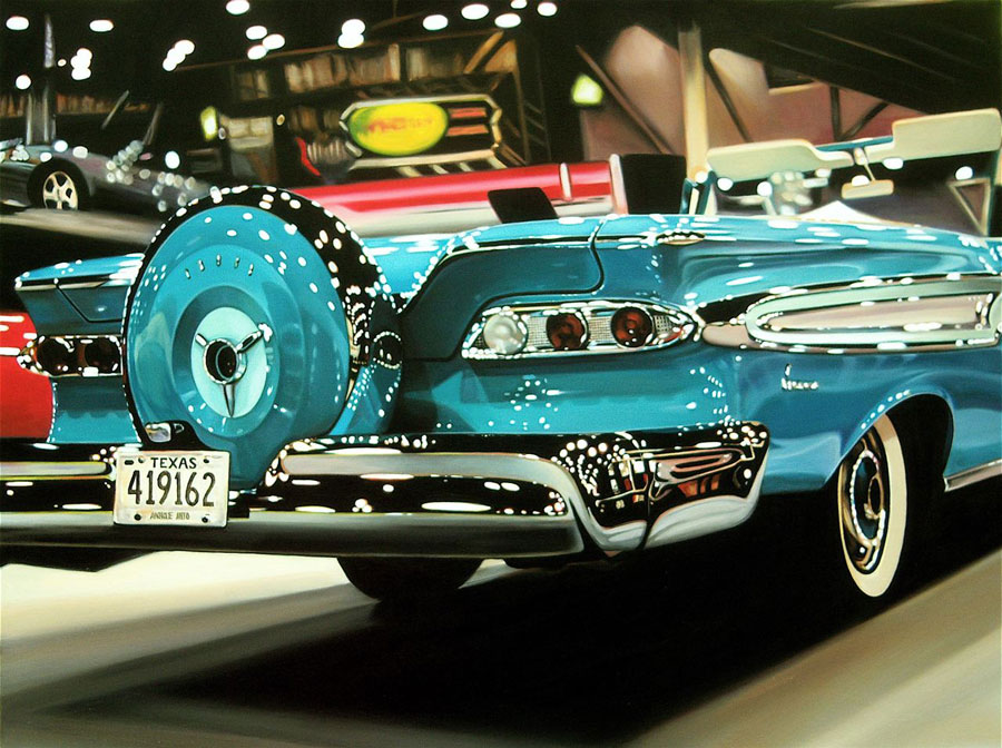 ‘59 Edsel
2008, oil on canvas, 30” x 40”