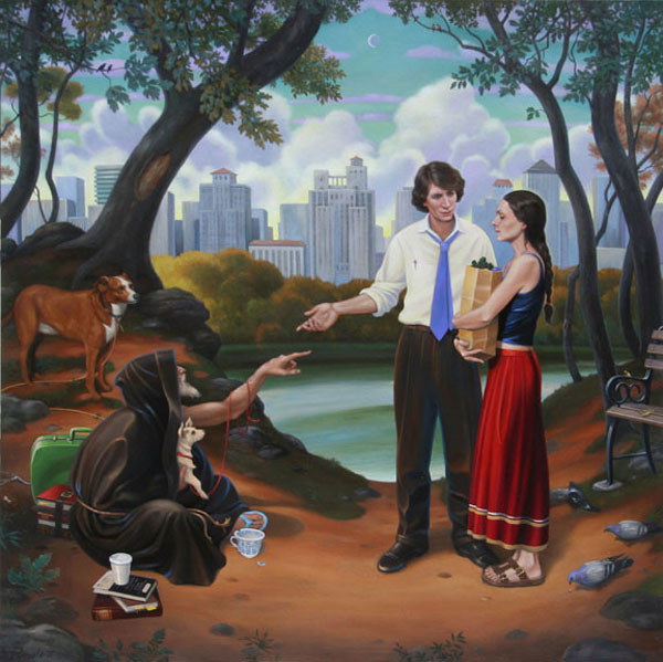 Terry Rowlett, The Wisdom of Eve, 2006, 46x46