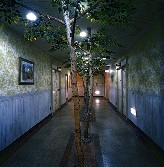 Hallway, Hotel Loire, Osaka 2004