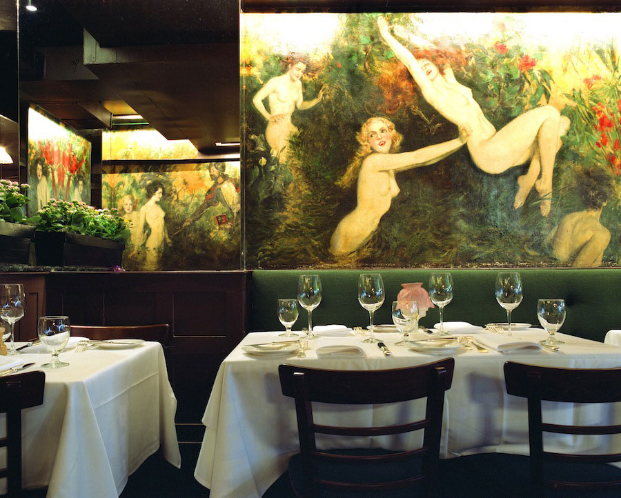 Cafe des Artistes, 1 West 67th Street 
From the series: Inside New York Eateries, 2009