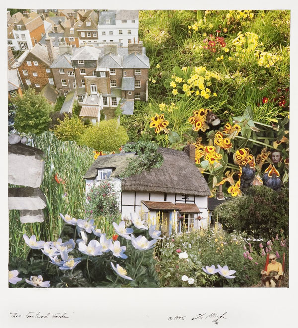 Thee Fractured Garden, 1995
Mixed media
12 x 12 inches on 20 x 16 inch paper