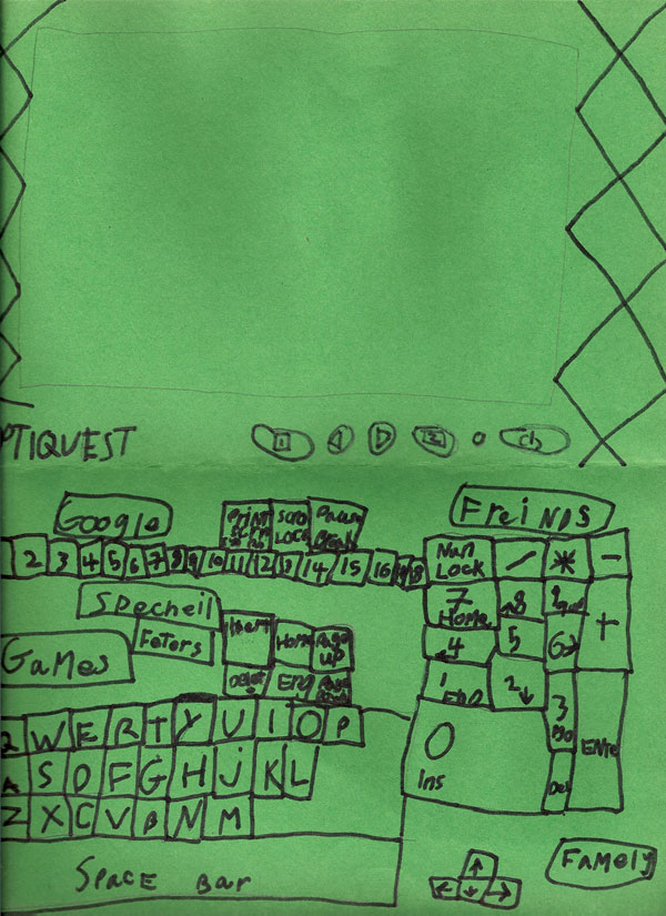 Scarlett, age 8 or 9