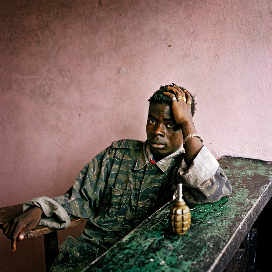 Untitled, Liberia, 2003, Digital C-print, © Tim Hetherington, Courtesy Yossi Milo Gallery, New York