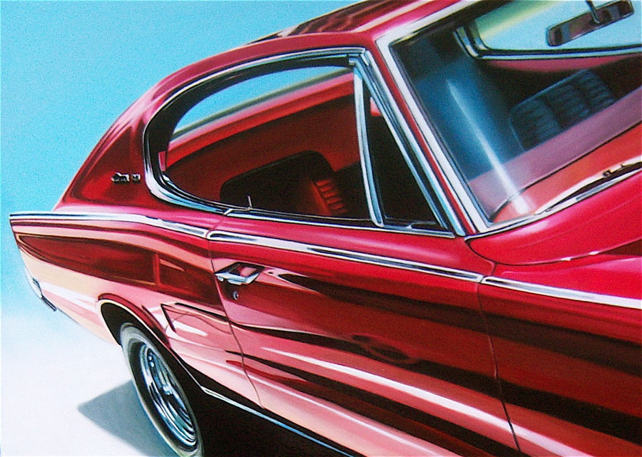 Charger
2008, oil on canvas, 13