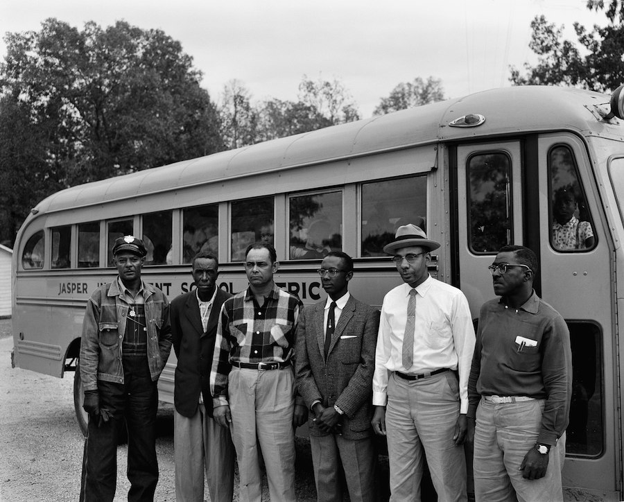 Alonzo Jordan
Men in Front of School Bus, Oct. 29, 1959
© 1996 Documentary Arts, Inc.