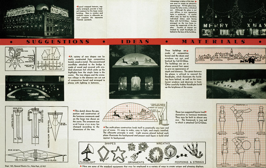 Brochure, <i>Suggestions – Ideas – Materials</i>, 1937