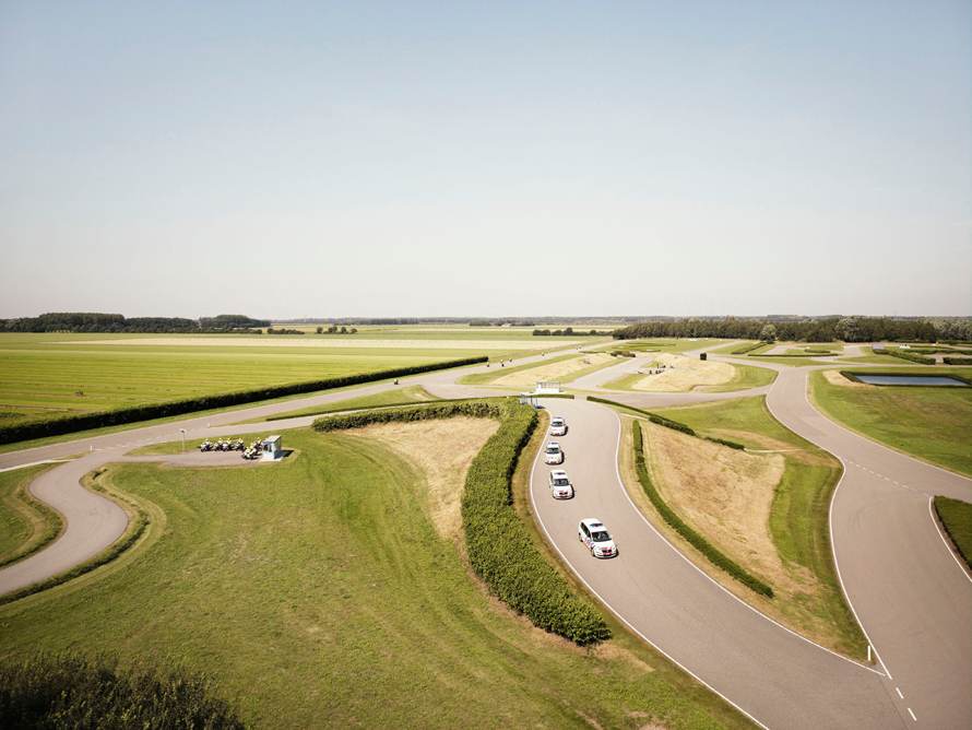 Police Academy No.7, Police Academy Lelystad—Flevoland, Oct. 2, 2009. The Police Academy gives (advanced) driving instruction to police personnel, the Royal Family’s security service, and to others who need to be skilled drivers professionally.
