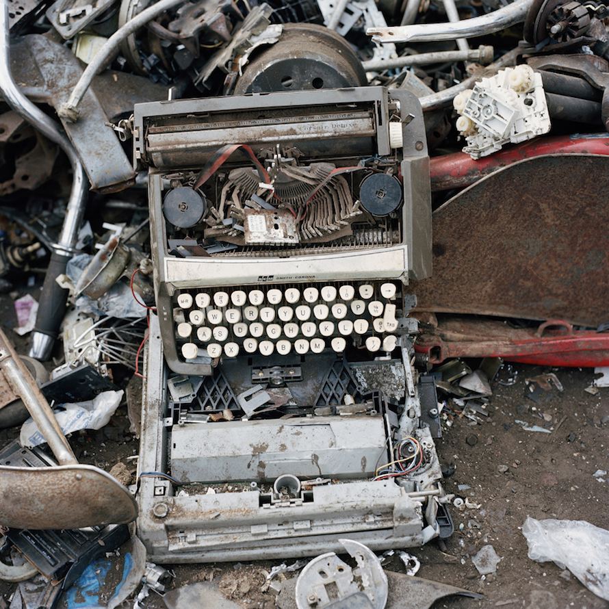 Untitled, Agbogbloshie Market, Accra, Ghana, 2009. From the series Permanent Error by Pieter Hugo. Digital C-Print.