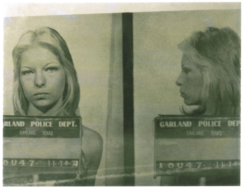 Mug shot of Rita Shapp, Garland, Texas, November 16, 1973
Garland Police Department
