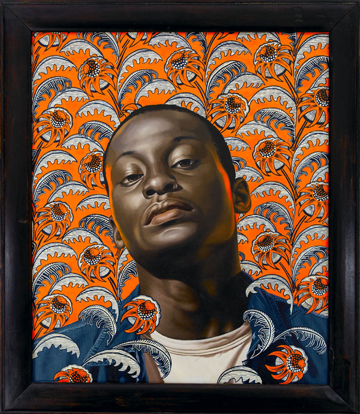 Tosin Otegbole, 2007, 
Oil on canvas, 26” x 22”
