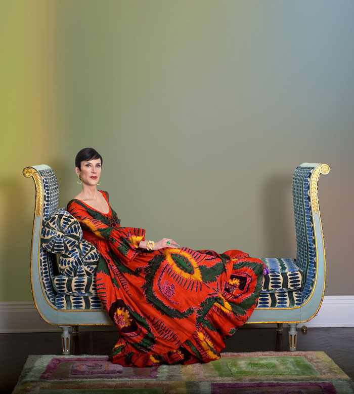 Amy Fine Collins, 2010, Pigment on Satin Paper, 48 x 44 inches (122 x 112 cm)