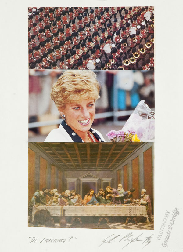 Di Laughing?, 2000
Mixed media
14 x 11 inches