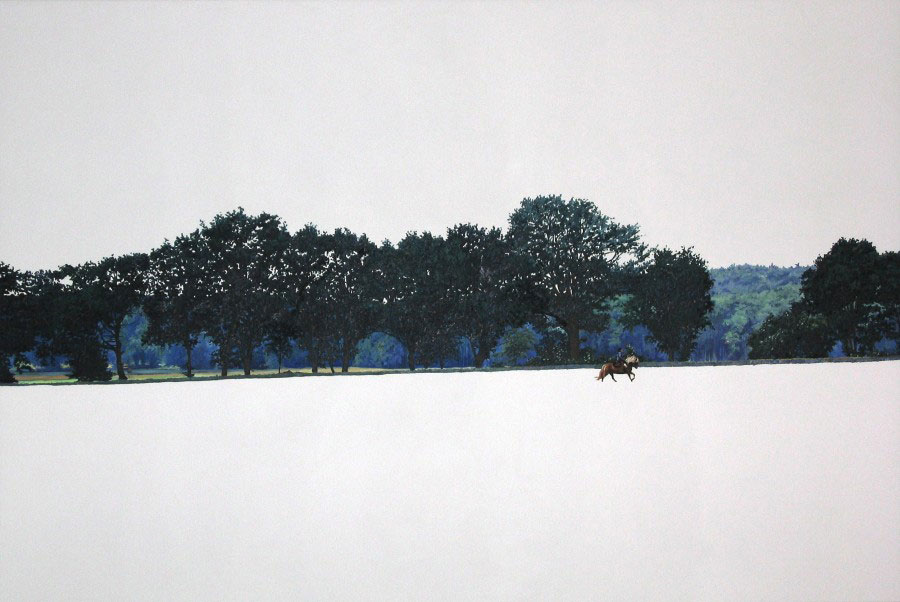 Twilight hour, May 2007, 240 x 160cm