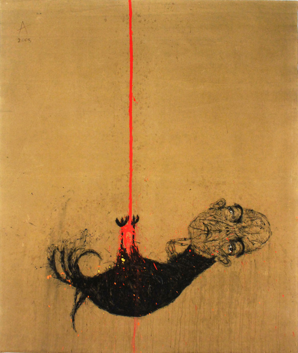 Untitled, 2005
Oil/mixed media/canvas
74 x 62 inches
188 x 157.5 cm