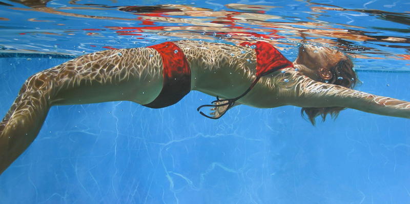 A Matter of Perspective, oil on canvas, 48 x 90, 2007