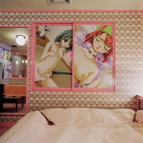 Manga Room, Hotel Adonis, Osaka 2005