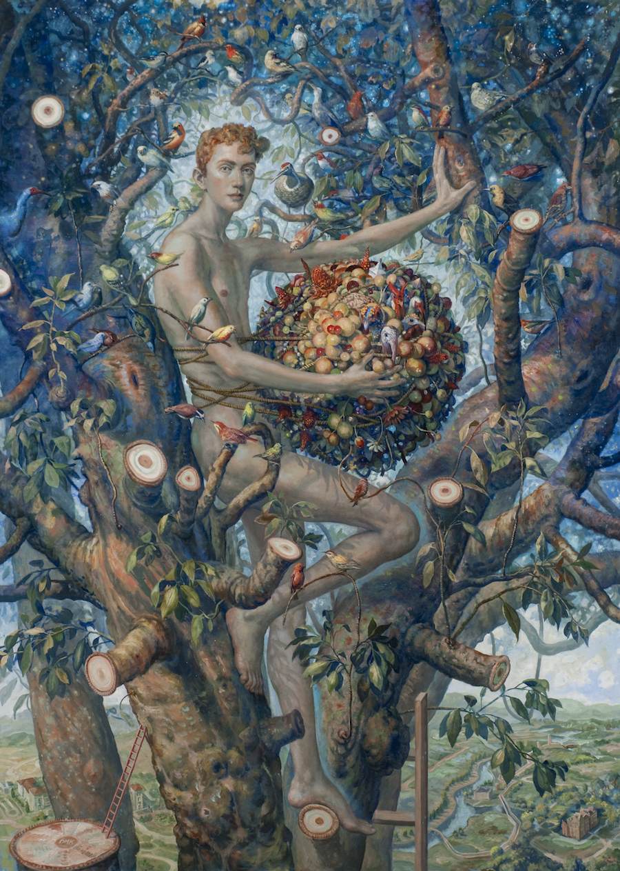 Julie Heffernan
Budding Boy
2010
oil on canvas
78 x 56 inches