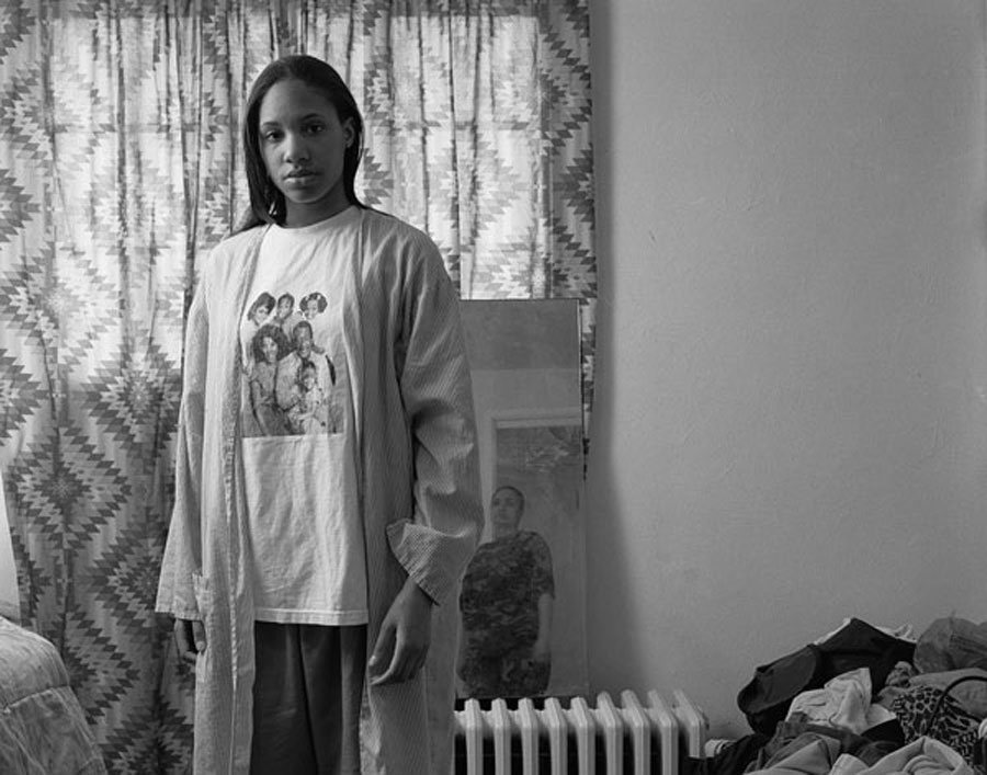 Huxtables, Mom and Me, 2008. 
Latoya Ruby Frazier courtesy of Higher Pictures.
