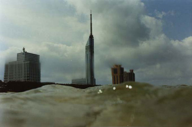 Momochi, 2003 
From the series <i>half awake and half asleep in the water</i>
C-Print 
© Asako Narahashi, Courtesy <a href=
