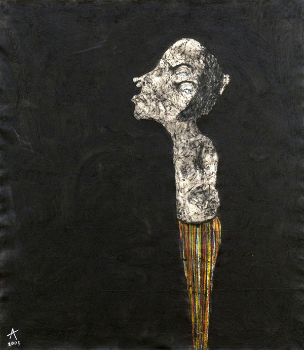 Untitled, 2005
Oil/mixed media/canvas
69.5 x 61 inches
176.5 x 154.9 cm