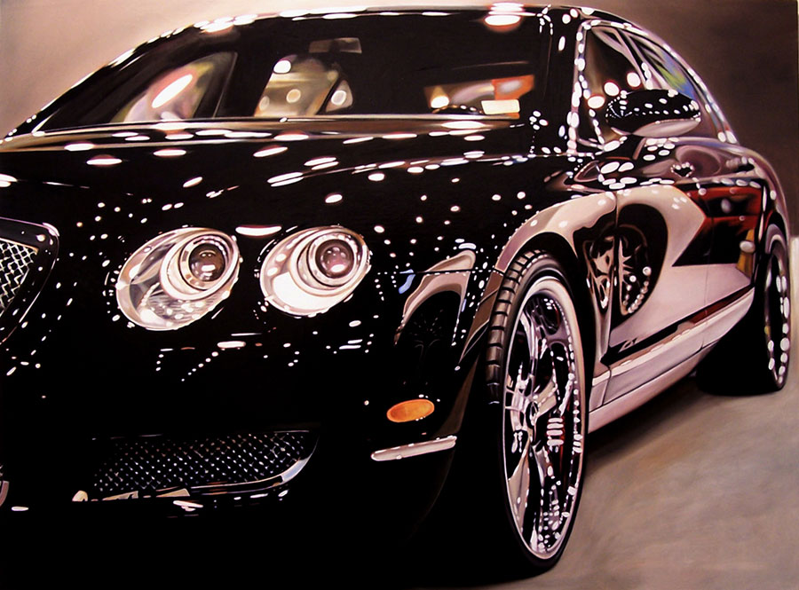 Bentley
2008, oil on canvas, 36” x 48”