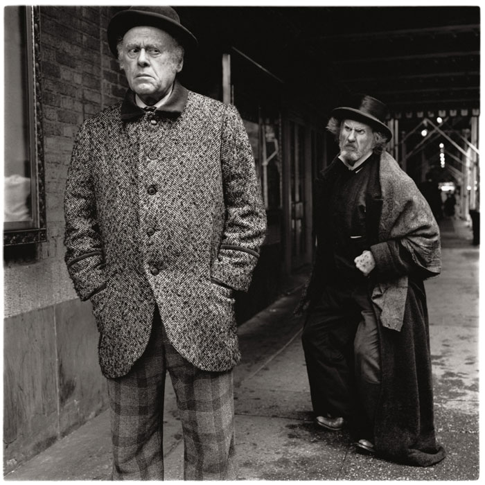 Bob Dishy as Abner Truckle and René Auberjonois as Jethro Crouch, 2004