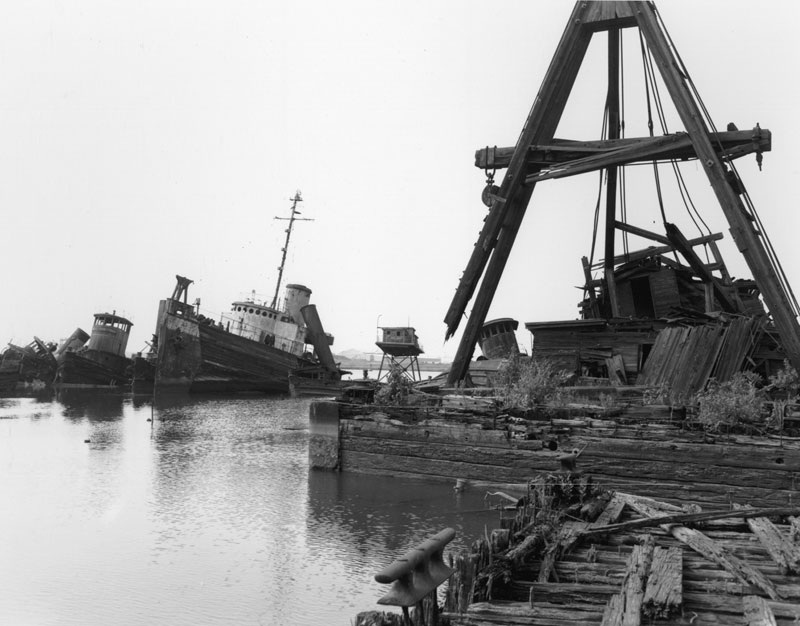 The Ship Graveyard, Staten Island, N.Y.