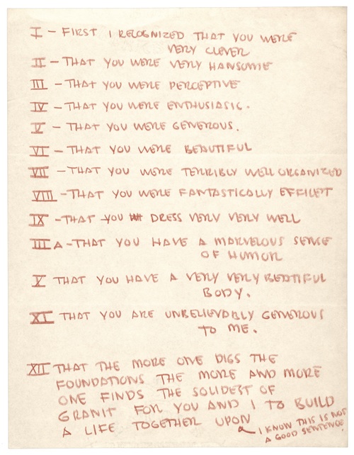 Eero Saarinen
List of <i>New York Times</i> Critic Aline Bernstein's Good Qualities
ca. 1954