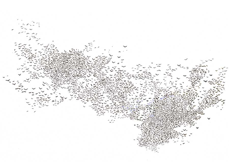 From <i>In the Wilds,</i> Nigel Peake
Courtesy the artist and Princeton Architectural Press