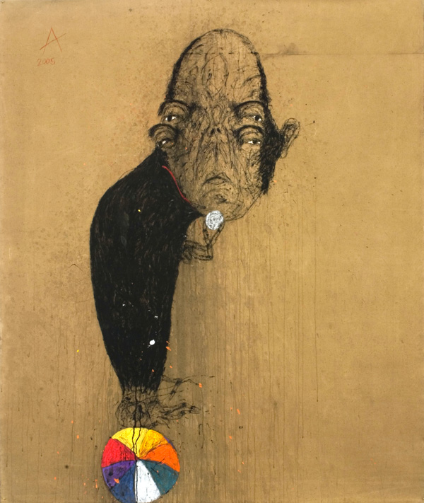 Untitled, 2005
Oil/mixed media/canvas
73 x 62 inches
185.4 x 157.5 cm