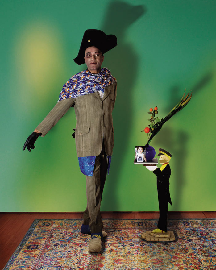 Sartorial Anarchy #3, 2010, Pigment on Satin Paper, 40 x 36 inches (102 x 91 cm)