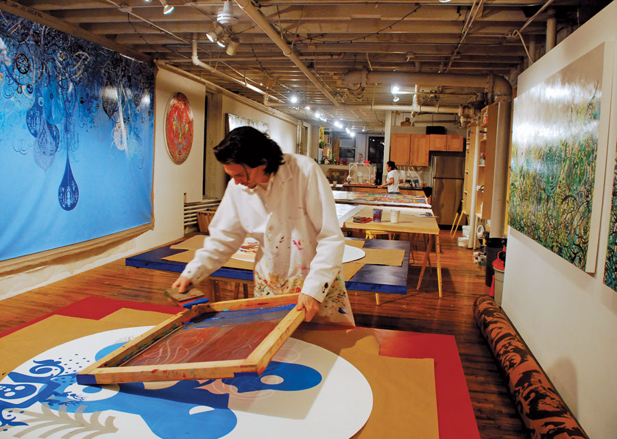 “I think there is something to be said for ‘stick-to-it-ness.’ You have got to be in it to win it. And I think it is important to recognize if you are an artist or not. Build a life and a career that accommodates your being an artist instead of <i>trying</i> to be an artist.”<br /><br />Ryan McGinness, Chinatown, New York City