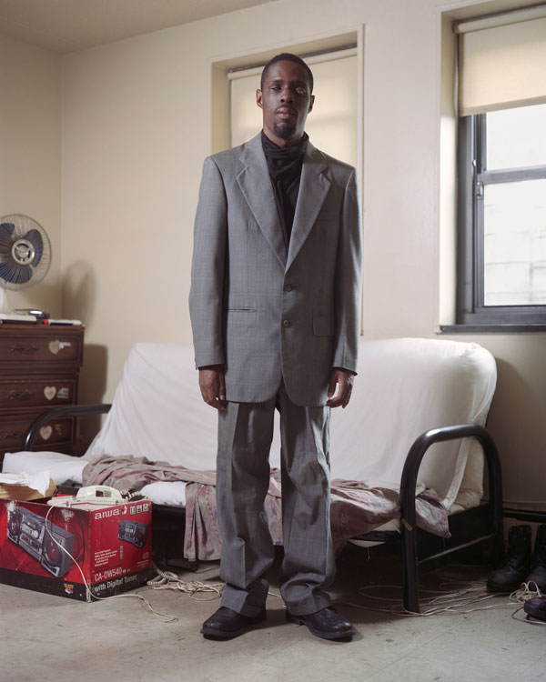 Dennis              
“I feel masculine when I am home, I can take care of myself. I often feel emasculated when I leave my apartment though, with everyone asking me if I need help. I don’t need any help.”