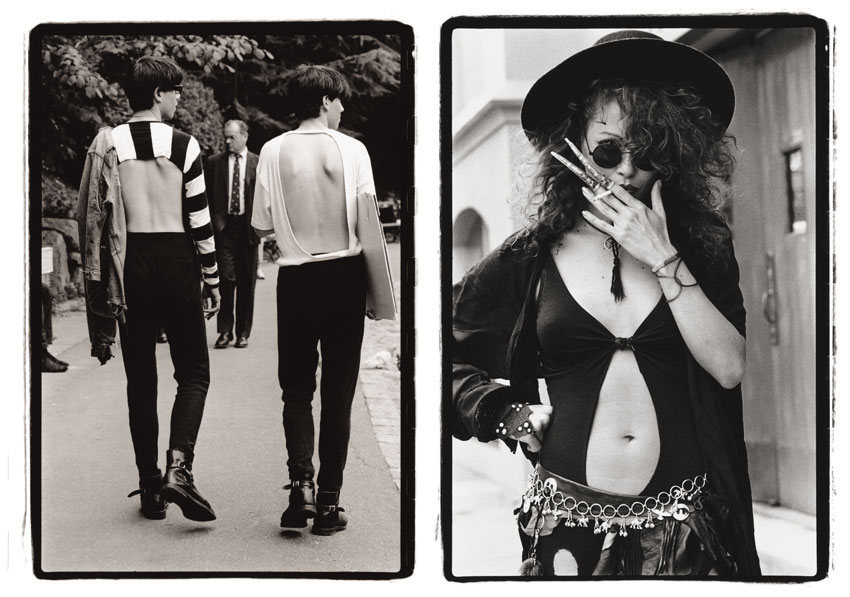 Alan and Charles Rosenberg, Central Park, 1985; Fingernail Extensions, 23rd Street and 8th Avenue, 1988