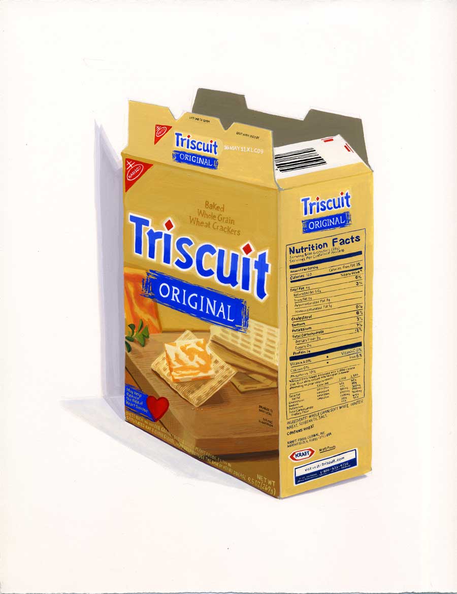 ROHRER, Jessica
Triscuit
2011
gouache on paper
11 X 9 inches