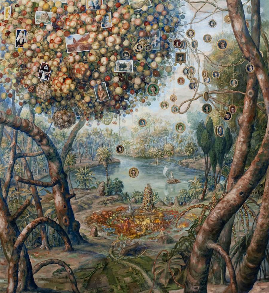 Julie Heffernan
Self Portrait as One Seeking Refuge
2010
oil on canvas
72 x 67 inches