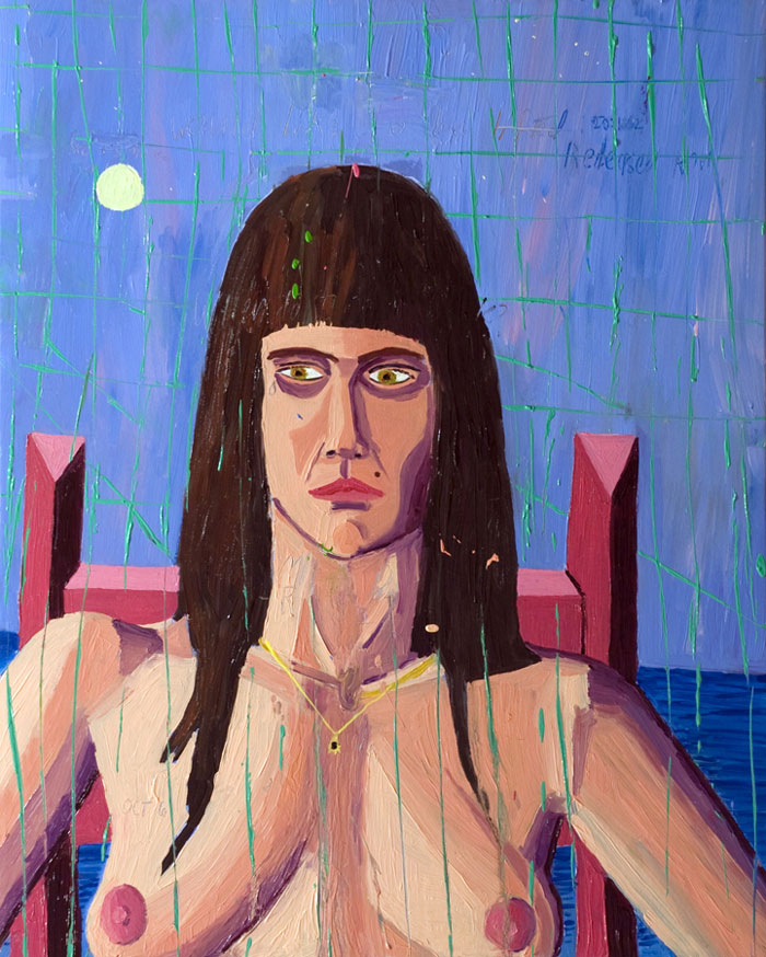 Mirror, 2009
Oil on canvas
30 x 24 in. (76 x 61 cm)
Image courtesy of Priska C. Juschka Fine Art