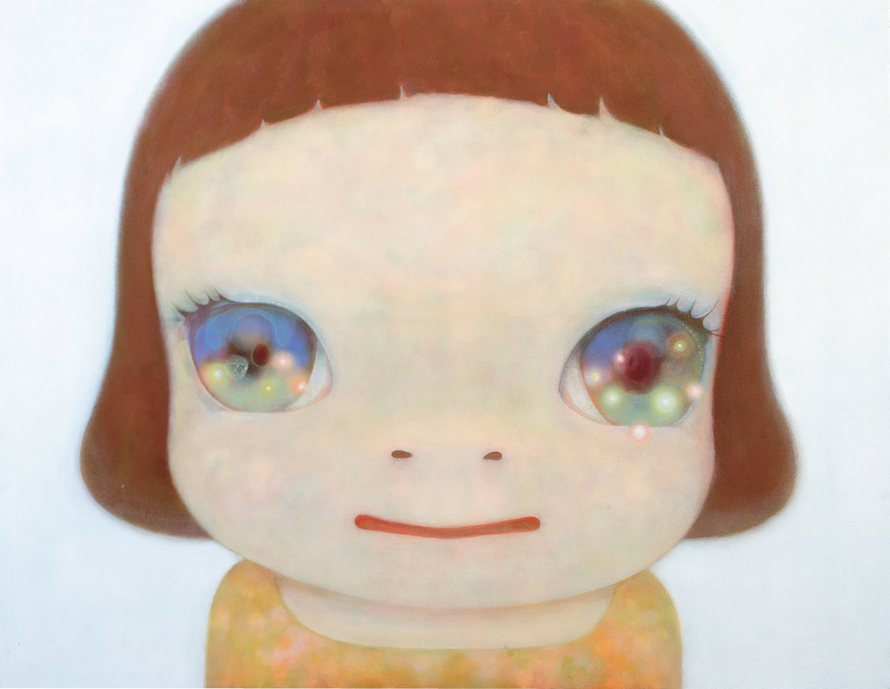 Cosmic Eyes, 2007, Acrylic on Canvas, 91.0 x 117.0 cm