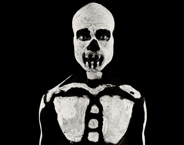 Skeleton, Papua New Guinea, 1995<br /><i>All images copyright © Gerald Förster, all rights reserved</i>