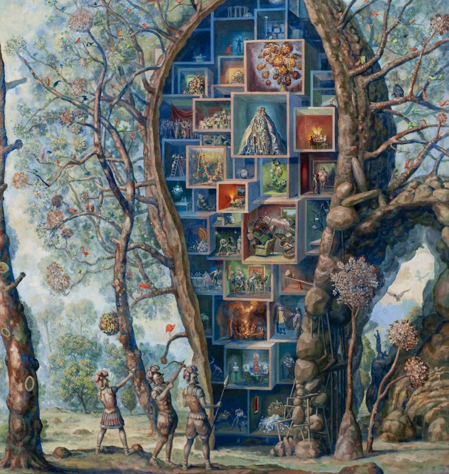 Julie Heffernan
Self Portrait as Tree House
2010
oil on canvas
68 x 65 inches