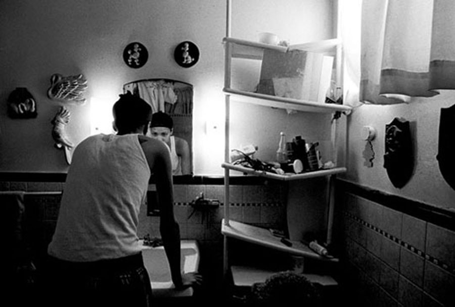Self Portrait, 2003. 
Latoya Ruby Frazier courtesy of Higher Pictures.