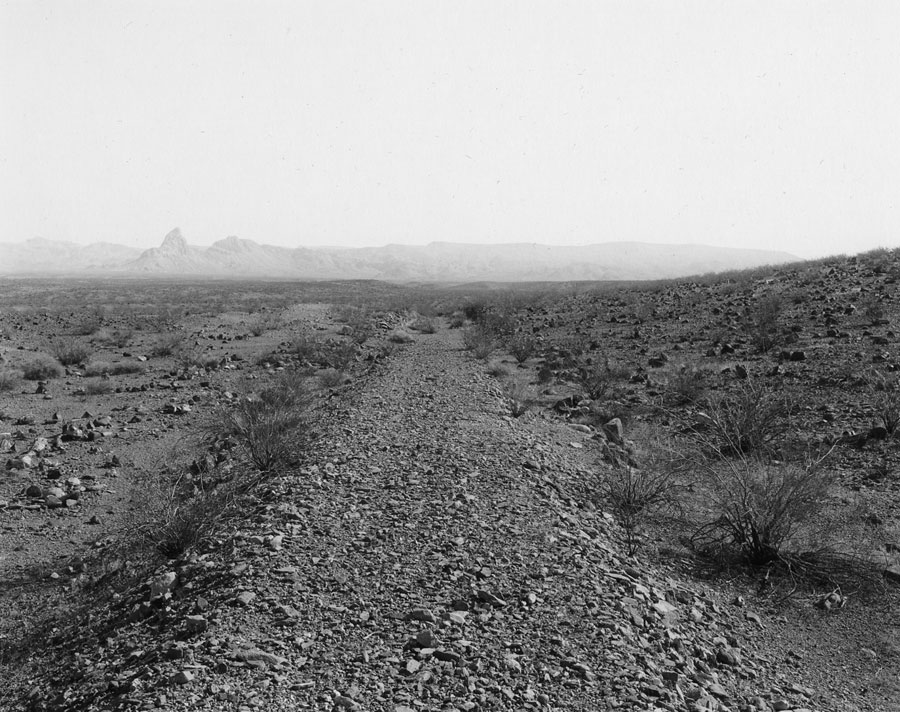 Mohave and Milltown #3, 2004
Gelatin Silver Print
© Mark Ruwedel, Courtesy Yossi Milo Gallery, New York