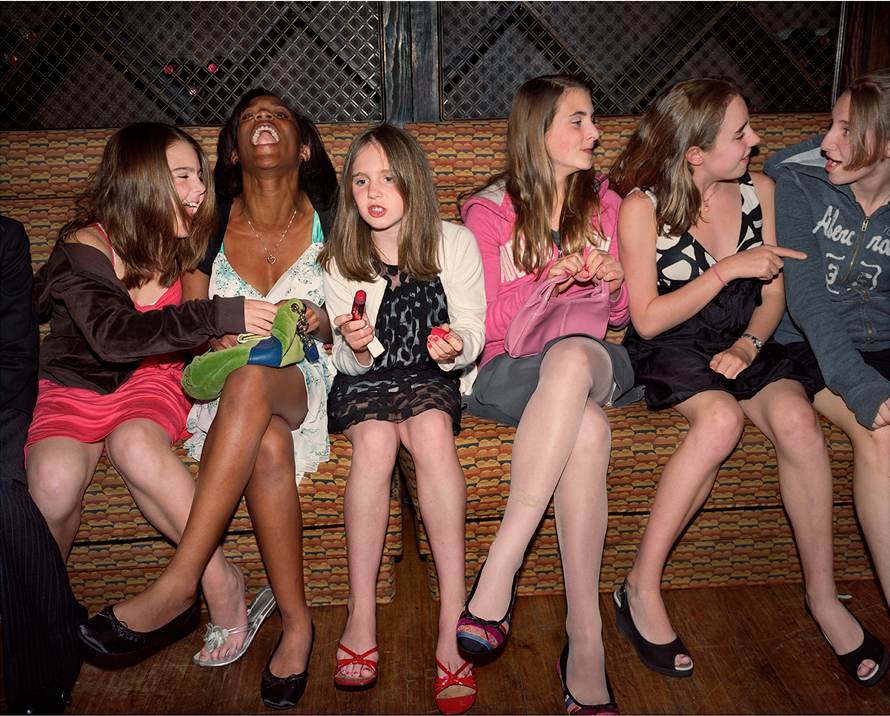 Girls at Gabriel's Bar Mitzvah